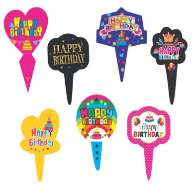 Paper Cake Toppers