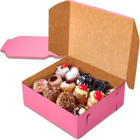 12×8×4 Inch Pastry Box
