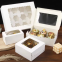 1-Cavity Cupcake Box with Insert-White