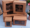 1-Cavity Cupcake Box with Insert- Kraft