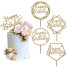 Acrylic Cake Toppers